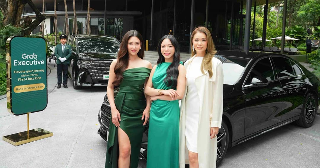นักท่องเที่ยวติดแกลมเยอะขึ้น! ธุรกิจเรียกรถพรีเมียมโต 50% GrabExecutive ส่งบริการเรียกรถหรู เจาะกลุ่มลักชัวรี-นักท่องเที่ยวกระเป๋าหนัก