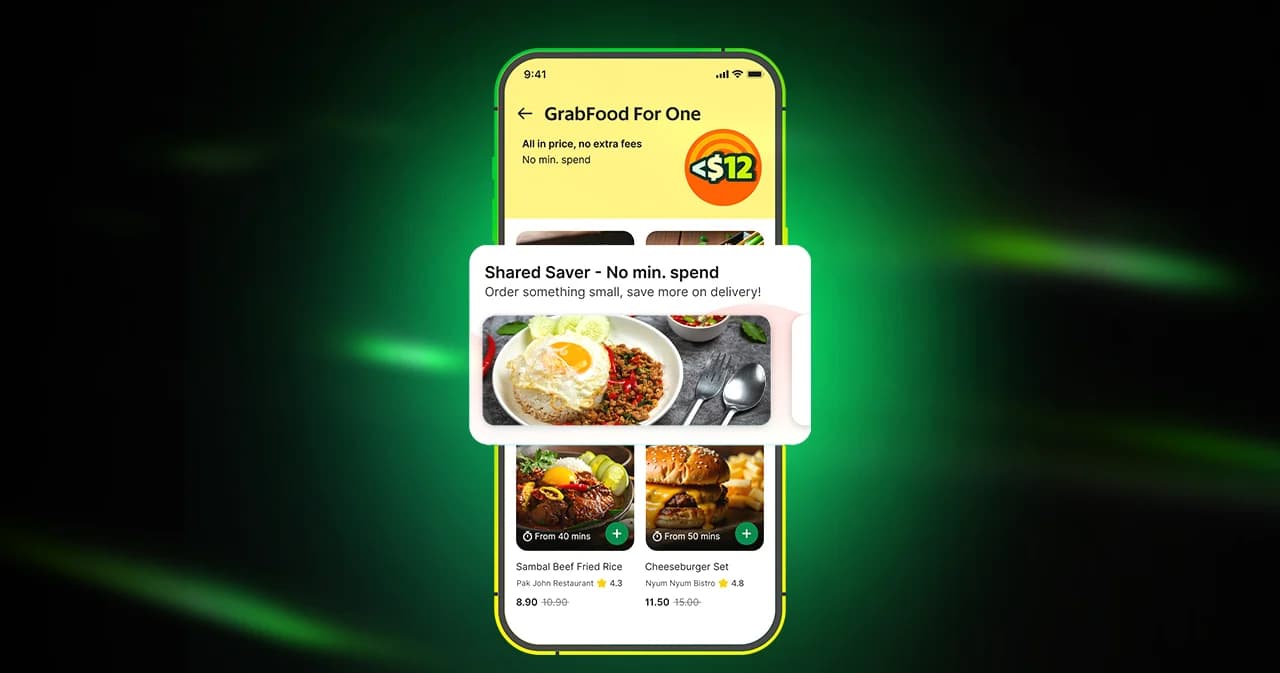 อยากกินเดี่ยวแต่เบื่อจ่ายแพง Grab ฟีเจอร์ใหม่ ค่าอาหารถูก หารค่าส่งกับคนอื่น