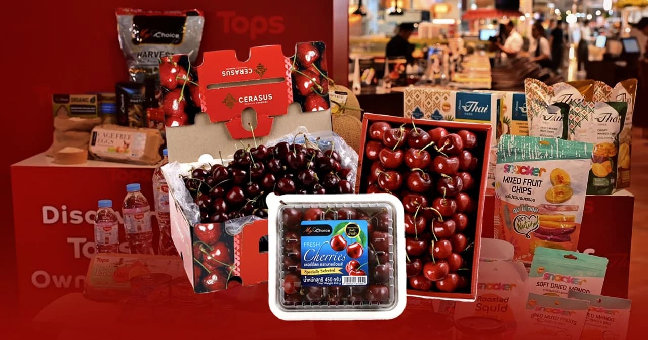 Tops ขาย ‘เชอรี่’ ได้แสนกล่อง! สะท้อนสินค้า Own Brand โตไว ลบภาพจำของเลียนแบบ