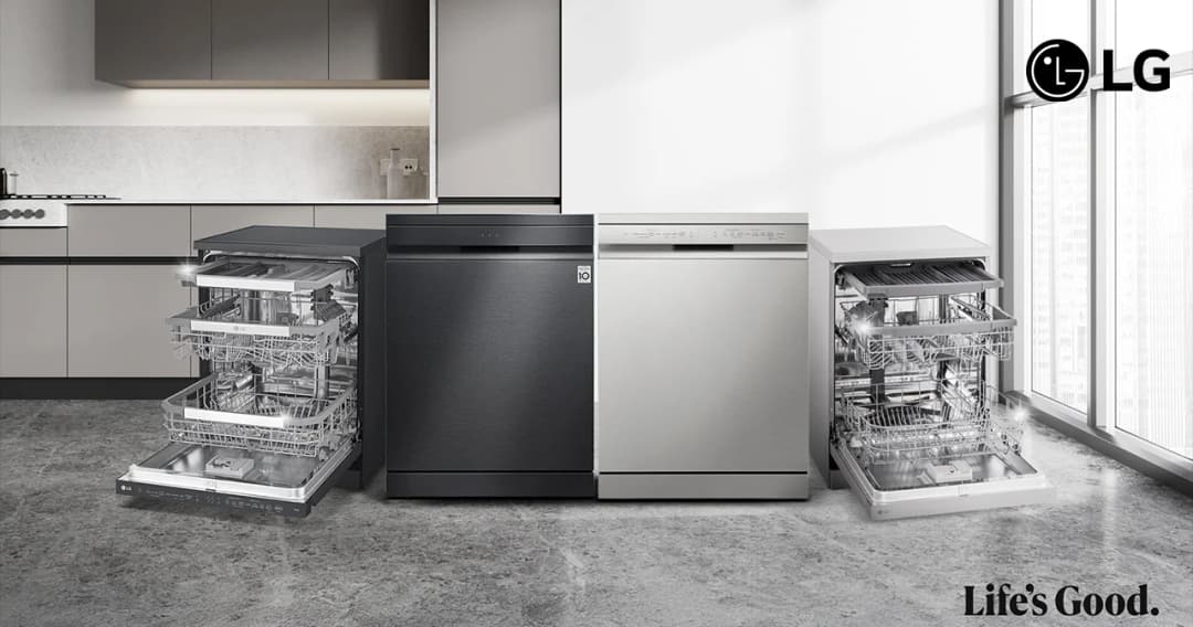 LG เปิดไลน์อัพสินค้าใหม่ ‘เครื่องล้างจาน’ ตอบโจทย์ด้วยเทคโนโลยีล้ำสมัย