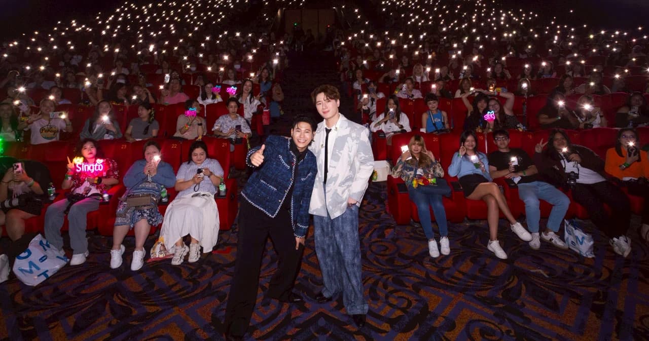 [ประมวลภาพ] คริส-สิงโต ปาโมเมนต์ความฟิน ดูตอนแรกซีรีส์เพราะแฟนเก่าเปลี่ยนแปลงบ่อย The Ex-Morning