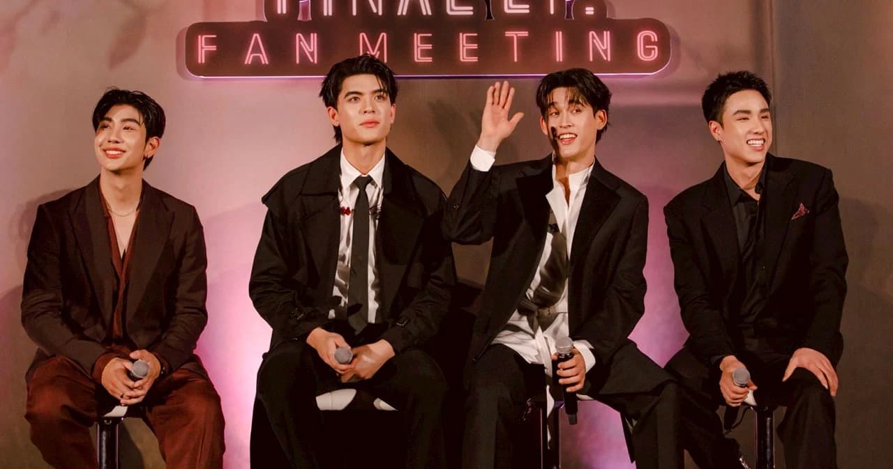 [ประมวลภาพ] จอส-กวิน ทำถึง! เต็มอิ่มทุกโมเมนต์ ในงาน My Golden Blood Final EP. FAN MEETING