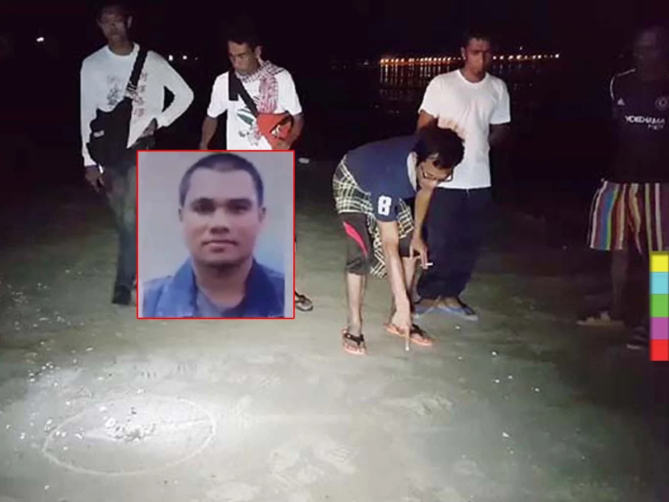 หนุ่มเครียดจัด ไม่พูดกับใคร ถอดเสื้อผ้ากองริมหาด เดินลงทะเลหายตัวไป