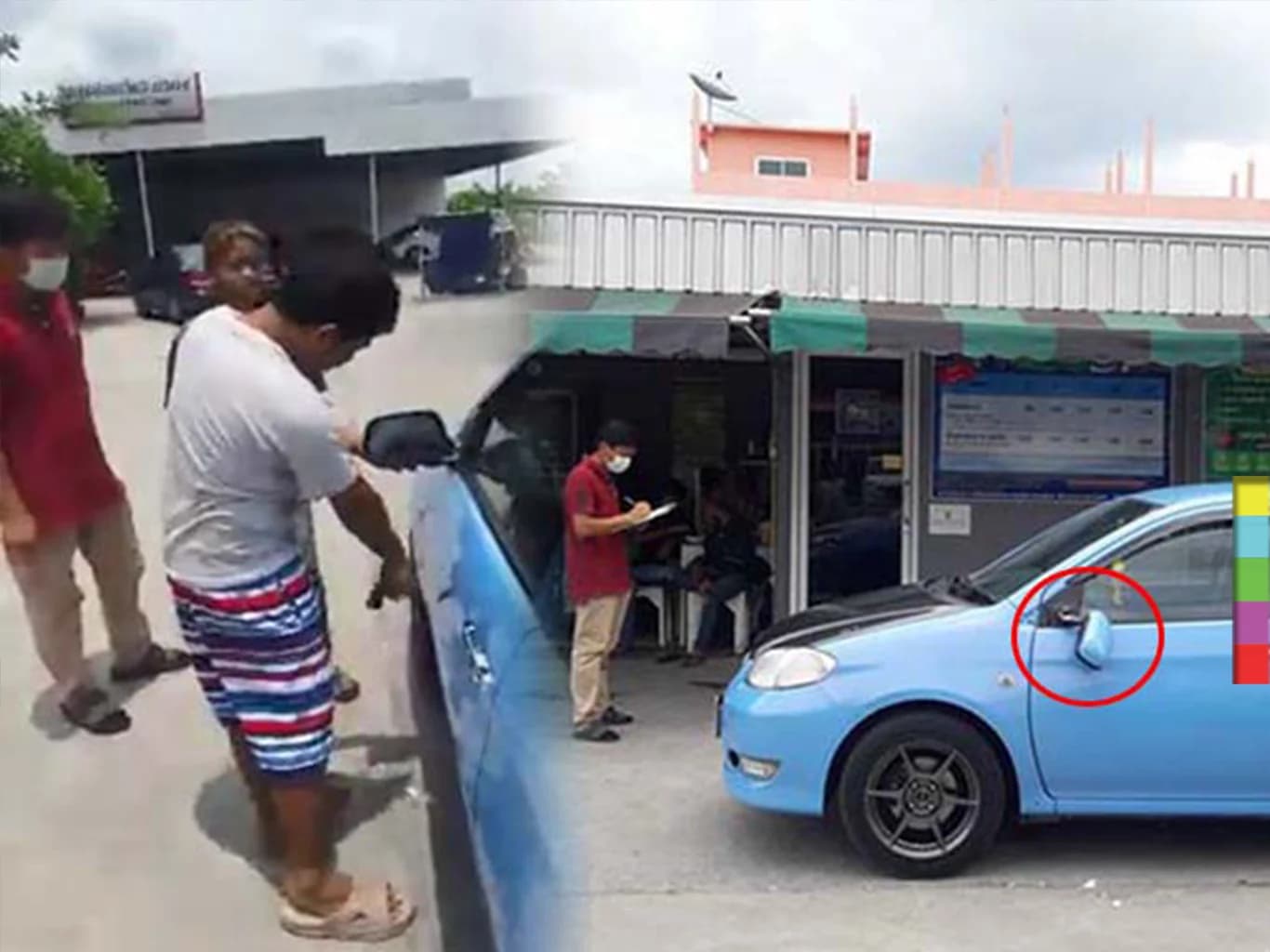 หนุ่มโวยนำรถไปล้าง กลับมากระจกข้างหัก ร้านคาร์แคร์ ยันไม่ได้เป็นคนทำ