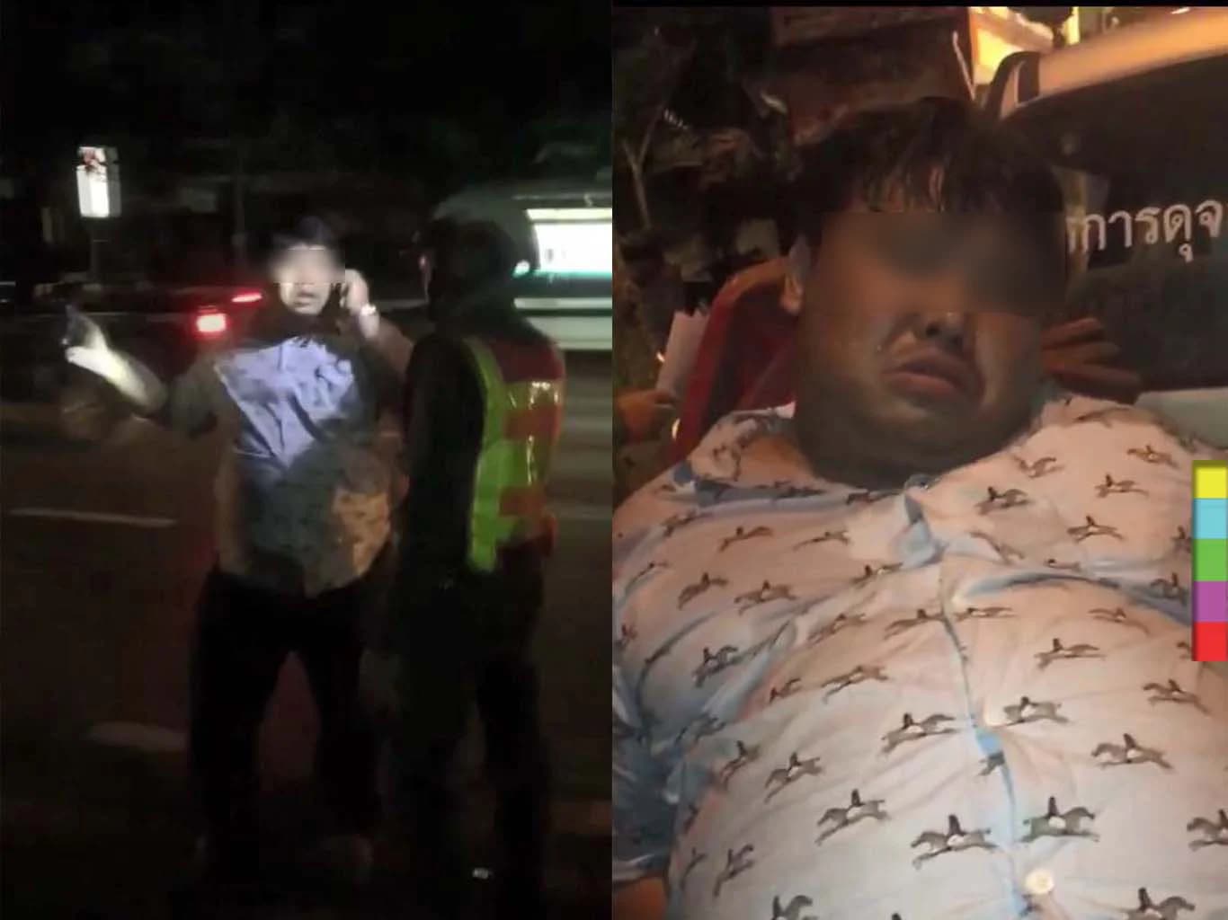 หนุ่มเมาอาละวาด ตร. สุดท้ายสารภาพ เพราะเมียโทรตาม