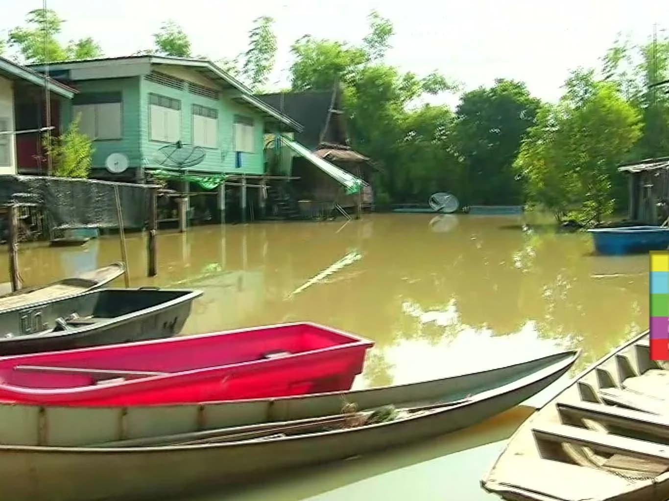 ชาวบ้านร้อง! ผันน้ำเข้าแก้มลิง ลดผลกระทบบ้านริมน้ำ