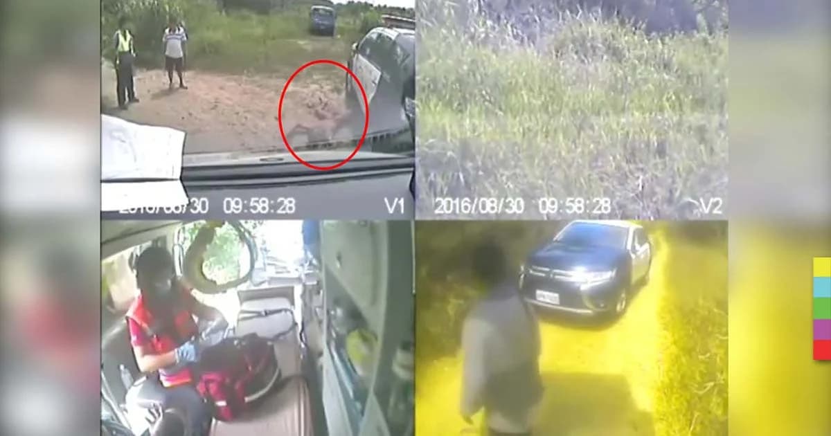 สลดใจ ! ตร.ไต้หวันห้ามคนเข้าช่วยหนุ่มเวียดนามที่ถูกยิงจมกองเลือด