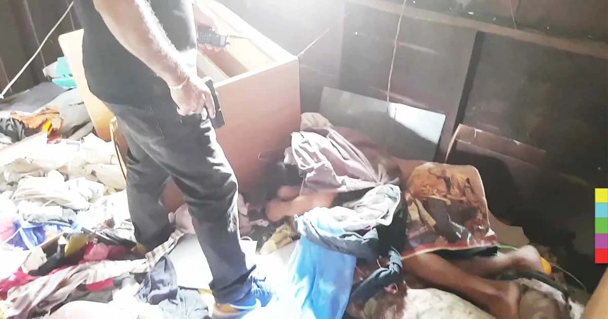 คิดได้นะ ! ผู้ต้องหายาเสพติดใช้รูปสมเด็จโตคลุมร่าง หวังช่วยพรางตา จนท.