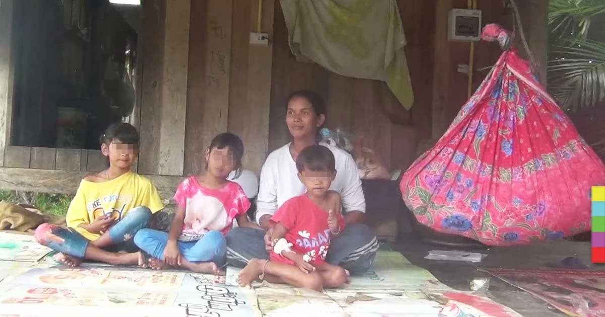 สุดรันทด ! วอนช่วย 5 ชีวิตแม่ลูกแสนยากจน บางมื้อต้องกินข้าวกับเกลือ