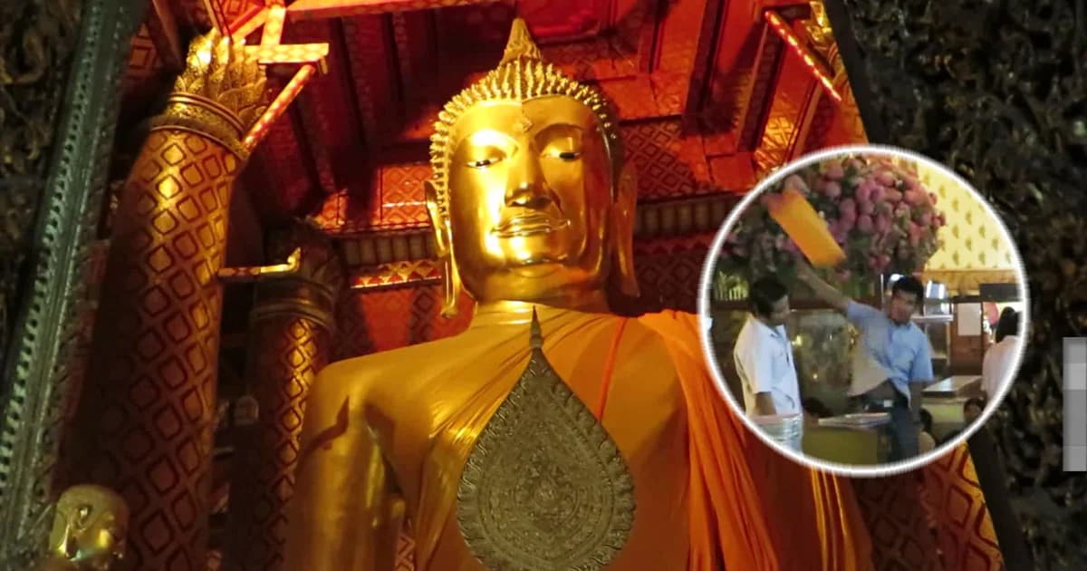 ยุติ ! ห่มผ้าหลวงพ่อโต วัดพนัญเชิง เมืองกรุงเก่า