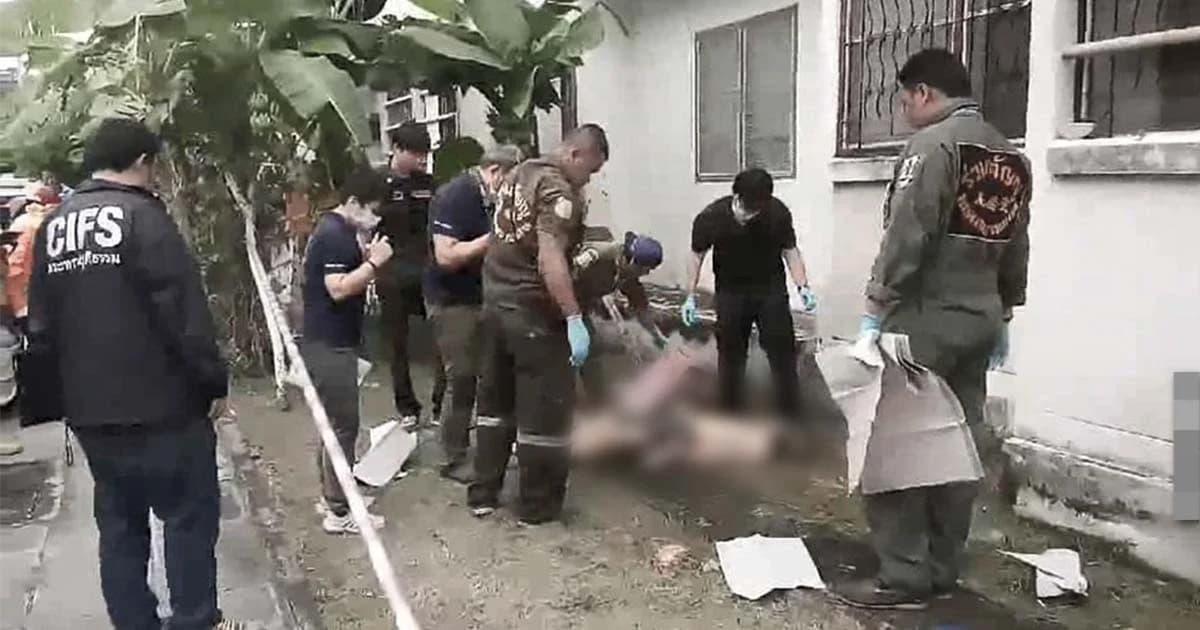 สลด ! ลุงพิการตาบอดวัย 72 ปี พลัดตกตึกชั้น 4 ดับคาที่