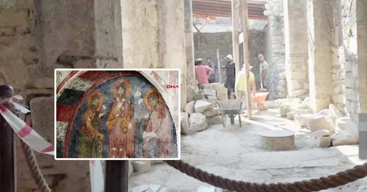 เชื่อ ! พบสุสานนักบุญนิโคลัส หรือ “ซานตาคลอส” ในตุรกี