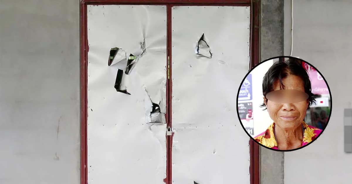 ยายแจ้งความจับหลานฟาดประตูพัง เผยเสพยา ชอบขโมยเงิน-ของของยาย