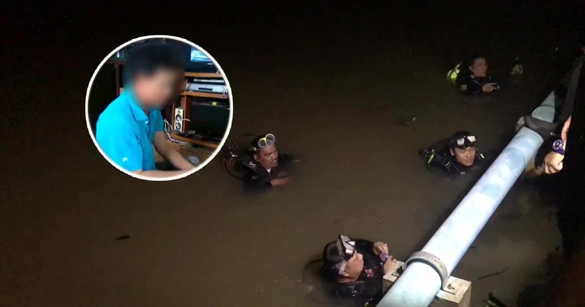 โอ้ละพ่อ!! หนุ่มใหญ่เมานอนในคลอง แจ้งกู้ภัยช่วย