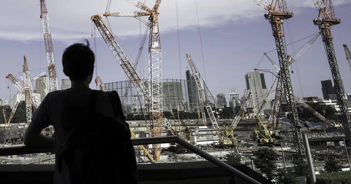 คนงานสนามกีฬาโอลิมปิกโตเกียว 2020 ฆ่าตัวตาย เพราะทำงานหนัก