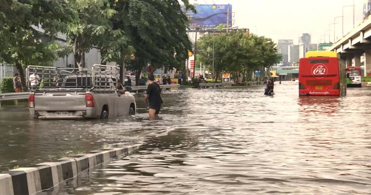 กทม.สั่ง จนท.รับมือน้ำท่วม ยันอุโมงค์ 8 แห่ง ช่วยเพิ่มประสิทธิภาพระบายน้ำ