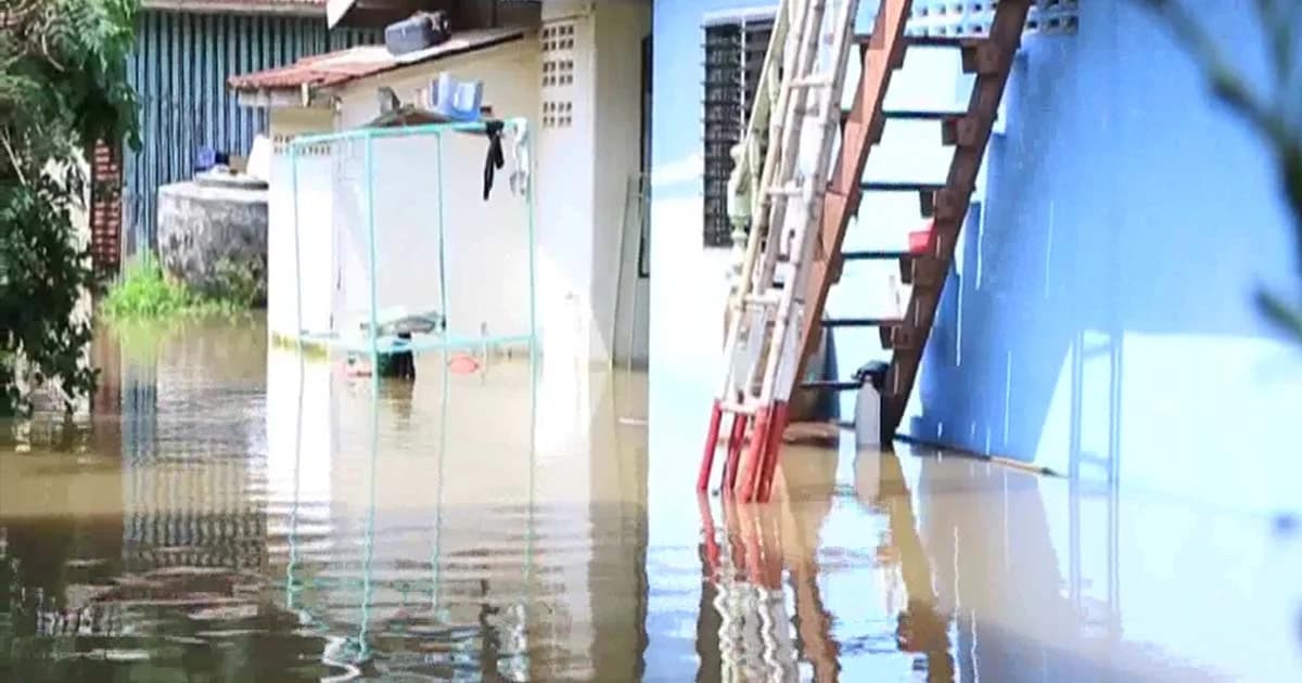 ชาวบ้านริมแม่น้ำน่าน ยังไม่ไว้ใจสถานการณ์น้ำ