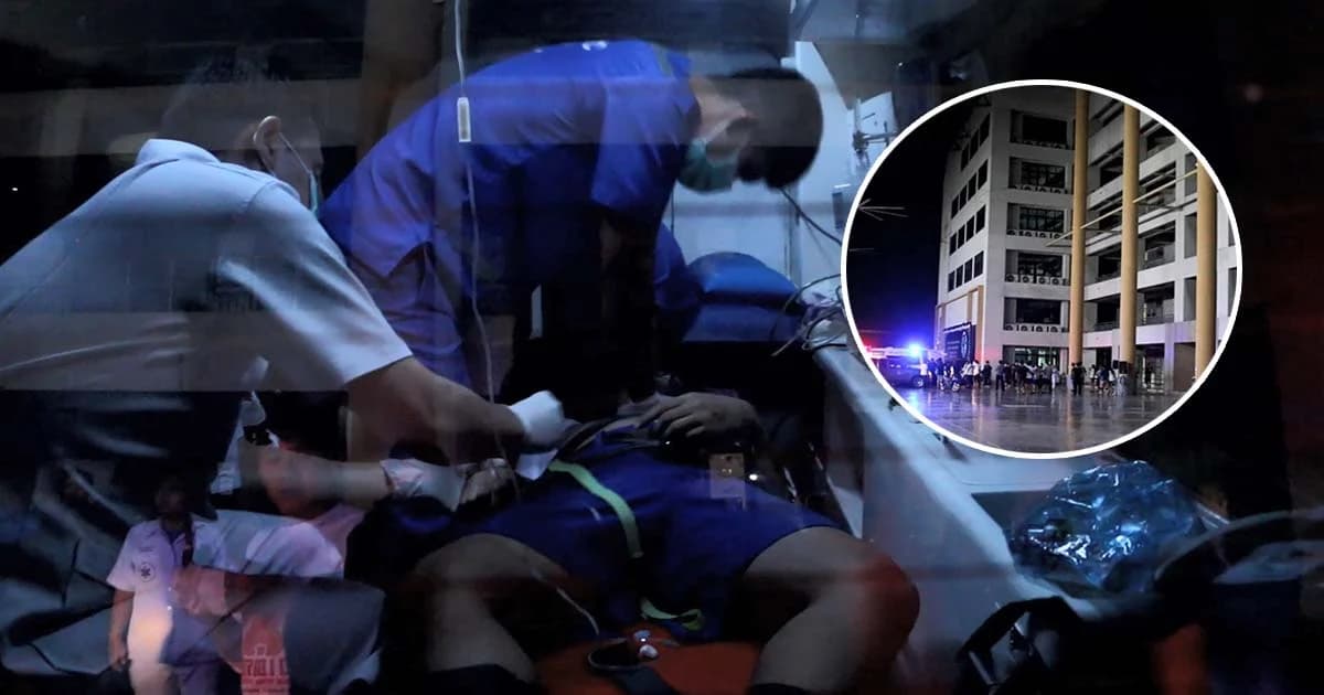 สลด ! นักเรียนชาย ม.4 พลัดตกจากชั้น 6 โรงเรียนเสียชีวิต