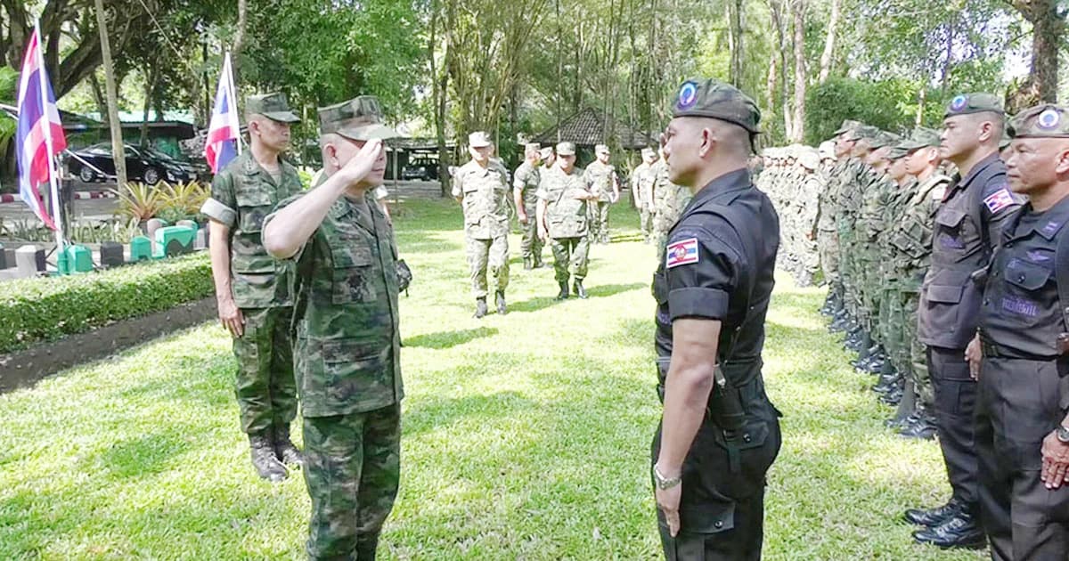 สร้างขวัญและกำลังใจทหารชายแดนจันทบุรี-ตราด ย้ำดูแล ปชช. ไร้เงื่อนไข