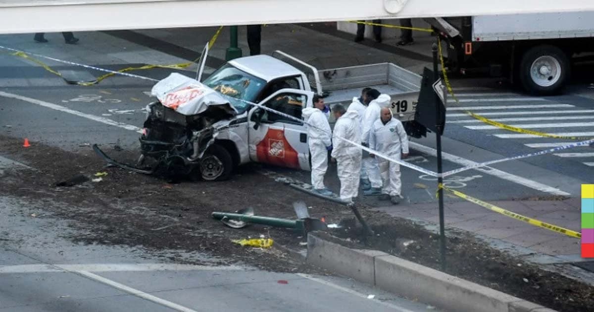 นิวยอร์ก ระทึก ! กระบะไล่ชนคน ในแมนฮัตตันเสียชีวิต 8 คน