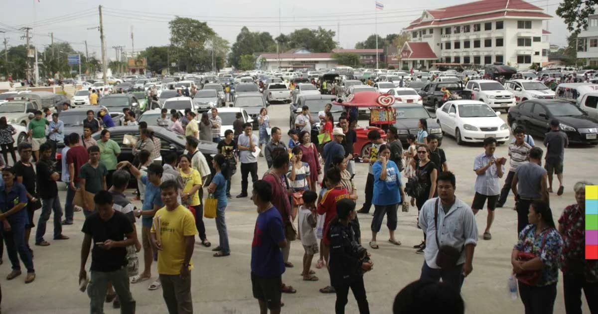 คนป่วยมะเร็งนับหมื่น เข้าคิวรับสมุนไพรแน่น อ.เมืองปราจีนบุรี