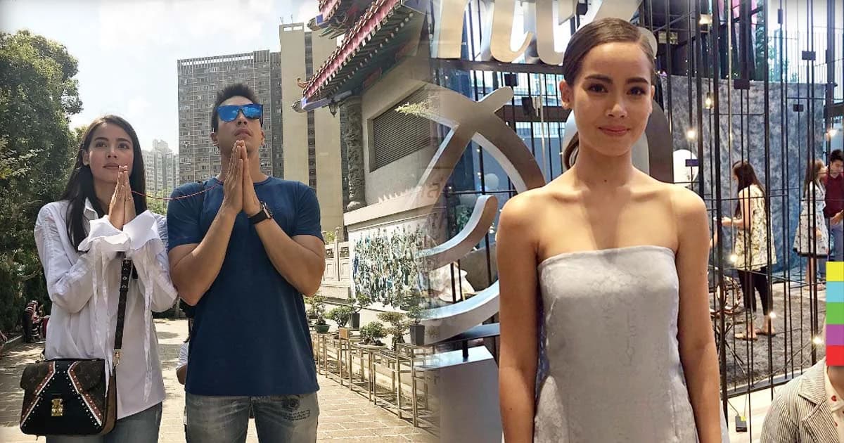 ญาญ่า เขิน ถูกแซวผูกด้ายแดงพร้อม ณเดชน์ เสริมความรัก