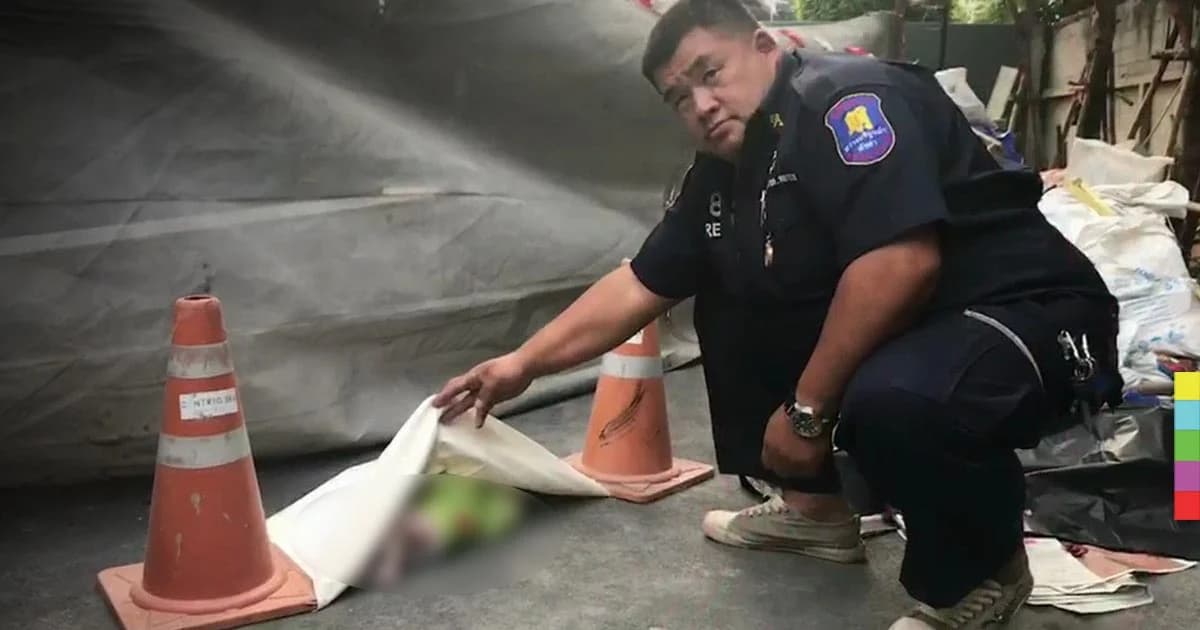 พ่อแม่ใจโหด! จับลูกวัยแรกเกิดโยนจากคอนโดดังพัทยา ร่างกระแทกพื้น ดับอนาถ