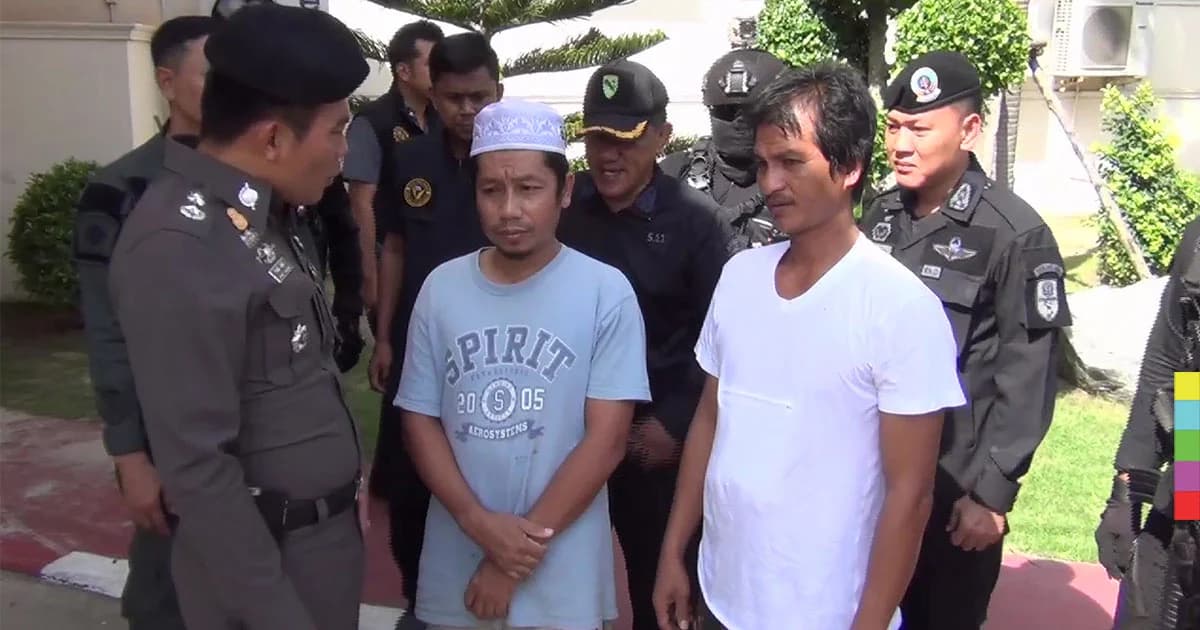 รวบ 2 คนร้าย ยิง-เผา-วางระเบิด ป่วนเมืองปัตตานี