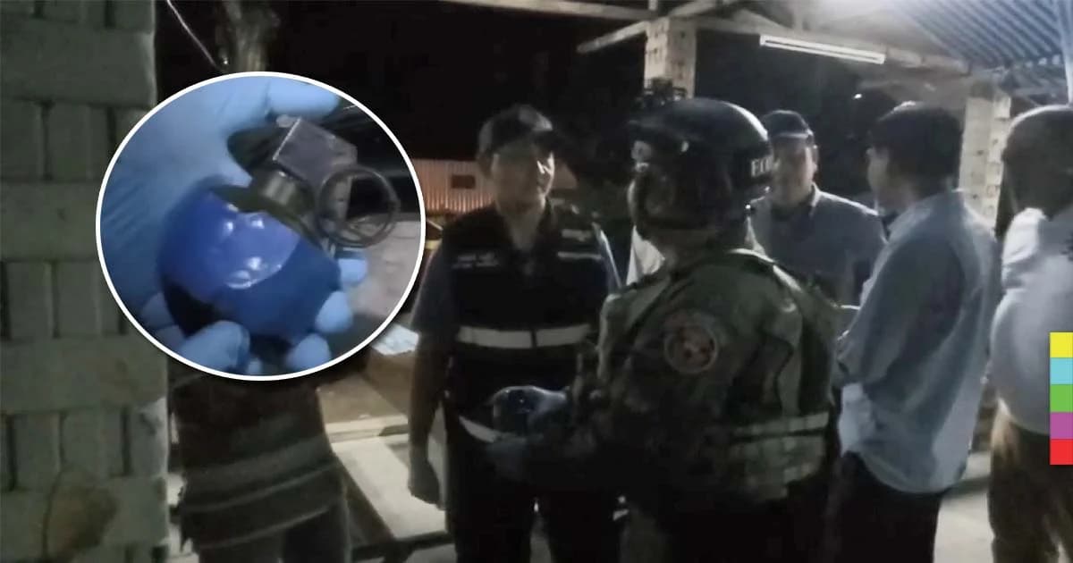 แตกตื่น ! พบระเบิดปิงปองทรงไฟแช็ค ใกล้คิวแท็กซี่ข้างสนามบินภูเก็ต