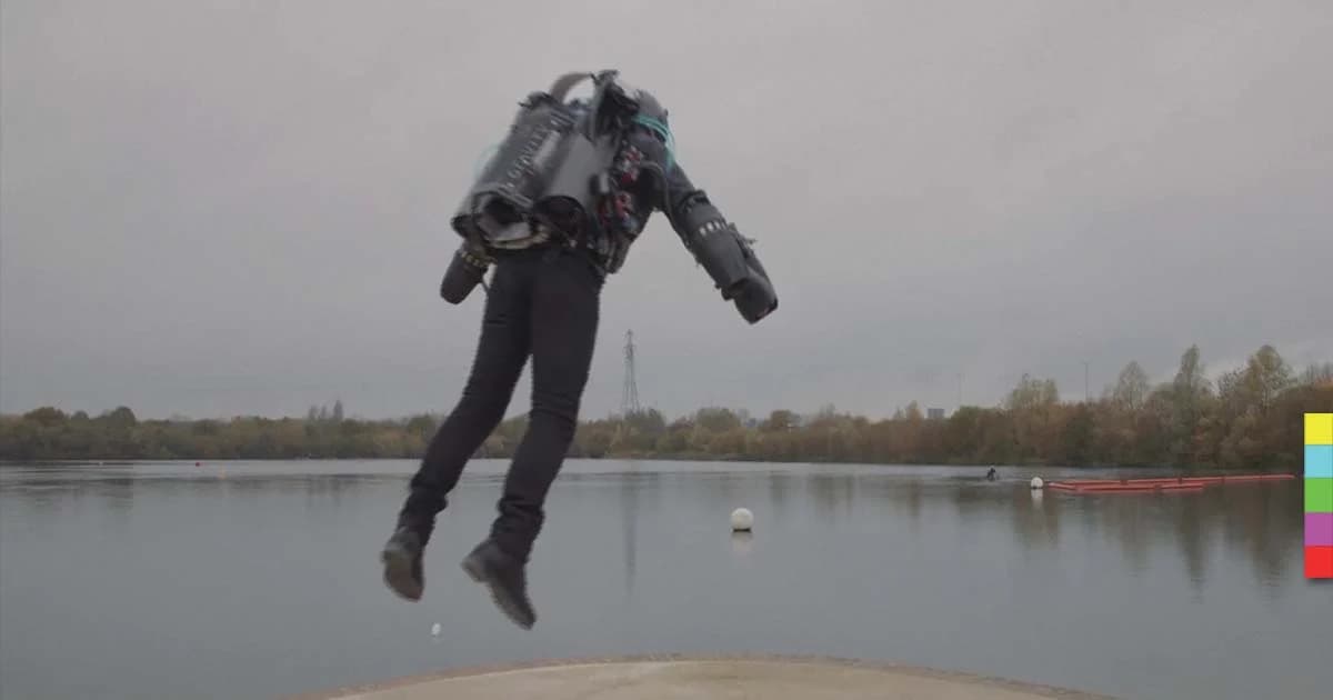 หนุ่มอังกฤษ ทำชุดไอพ่นบินเร็วที่สุดในโลก