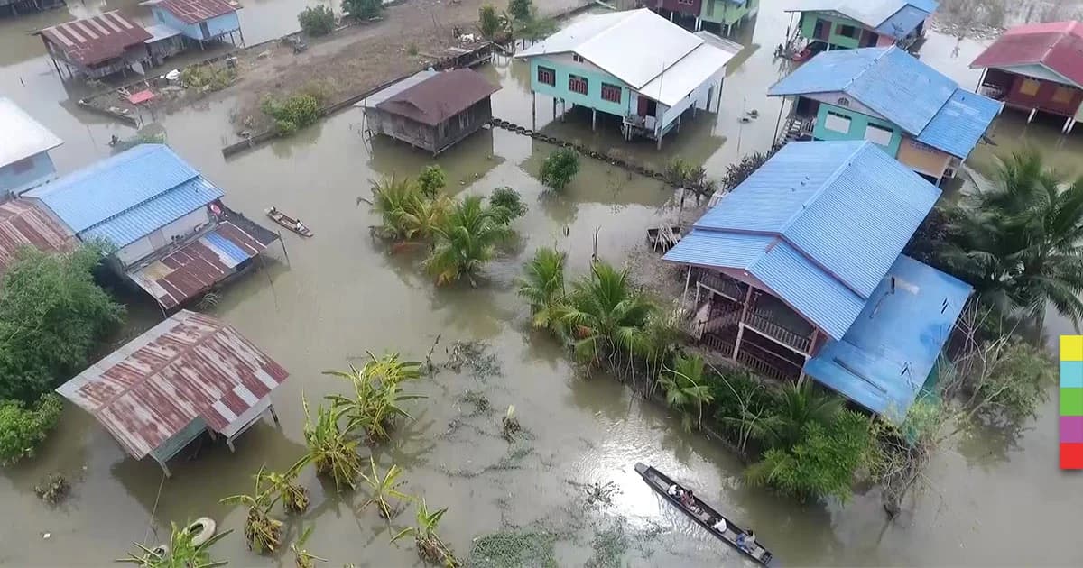 ชาวพิจิตรอ่วม! น้ำท่วมไม่มีที่ระบาย