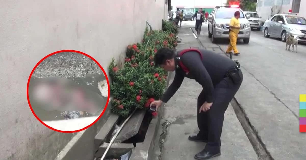 ช่างซ่อมท่อน้ำช็อก เจอศพเด็กอายุครรภ์ 6-7 เดือนยัดท่อ เร่งล่าตัวแม่