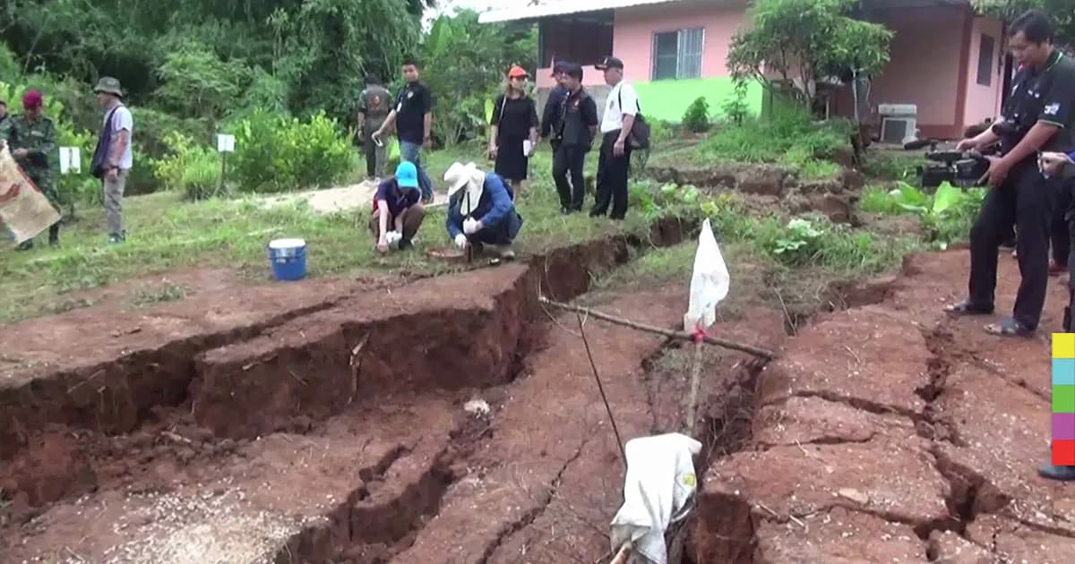 นักธรณีเผยผลตรวจ ‘แผ่นดินแยกลำปาง’ ไม่พบสิ่งผิดปกติ