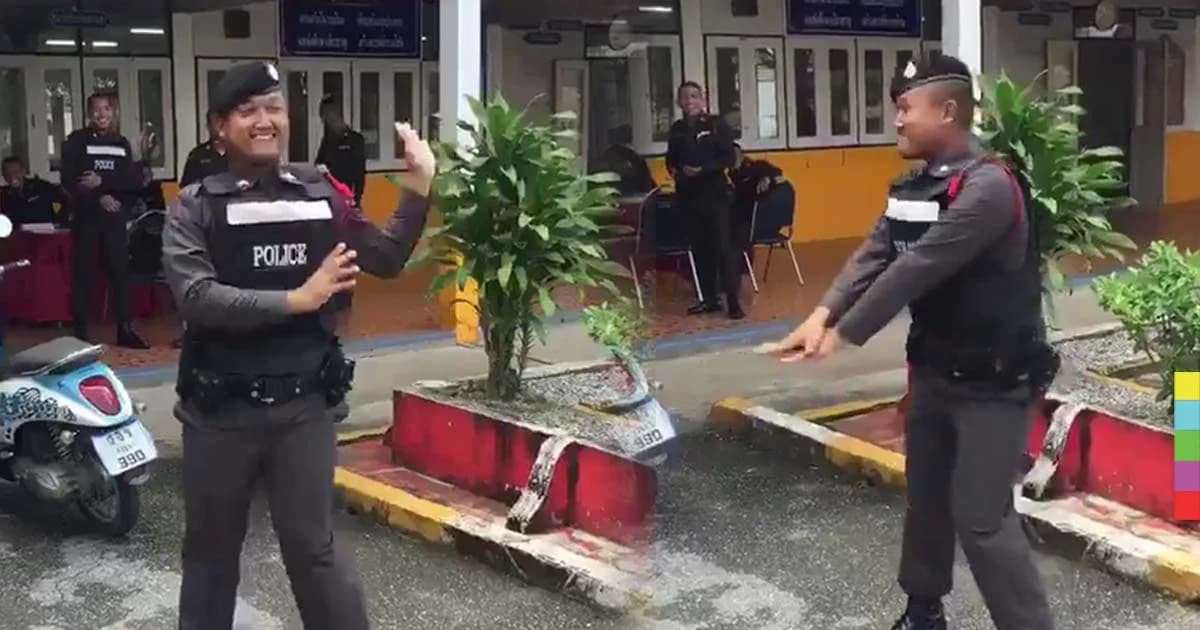 ตำรวจเต้นปานามา คาดเป็นวิธีกล่อมคนร้ายแบบใหม่