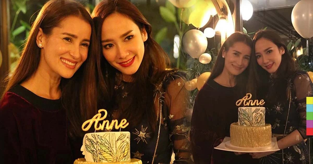 โมเม้นต์นี้หายาก “อั้ม” ยกเค้กเซอร์ไพรส์วันเกิดย้อนหลังให้ “แอน”
