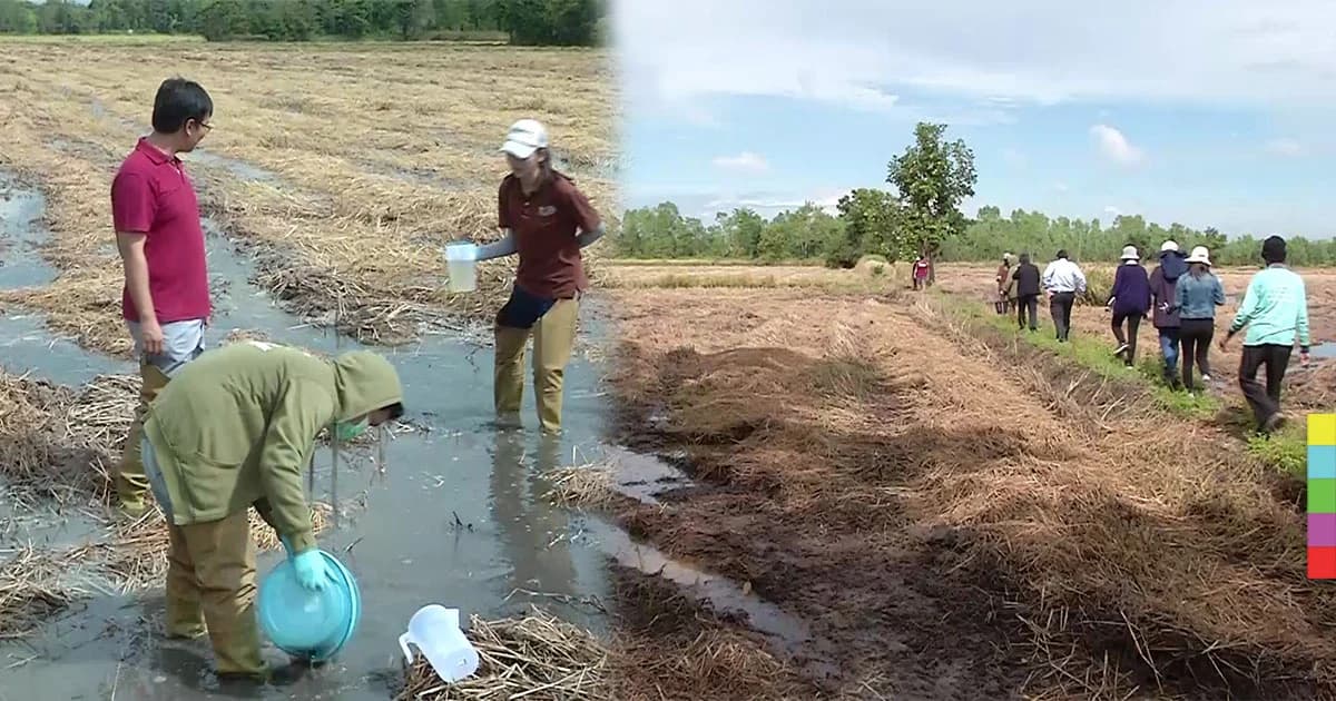 ชาวพิจิตรร้อง บ่อเก็บกากเหมืองแร่ “รั่ว” จนท.เร่งเก็บตัวอย่างตรวจ