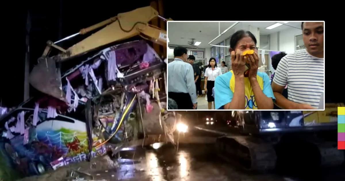 รถบัส นร.คว่ำ ดับ 3 ราย รพ.ด่านขุนทดส่งต่อคนเจ็บไป รพ.ภูเขียว-รพ.มหาราชฯ ยังสาหัสอีก 3