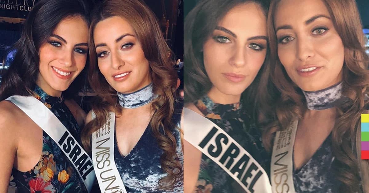 ภาพคู่มิสอิสราเอล-อิรัก ท่ามกลางความขัดแย้งตะวันออกกลาง