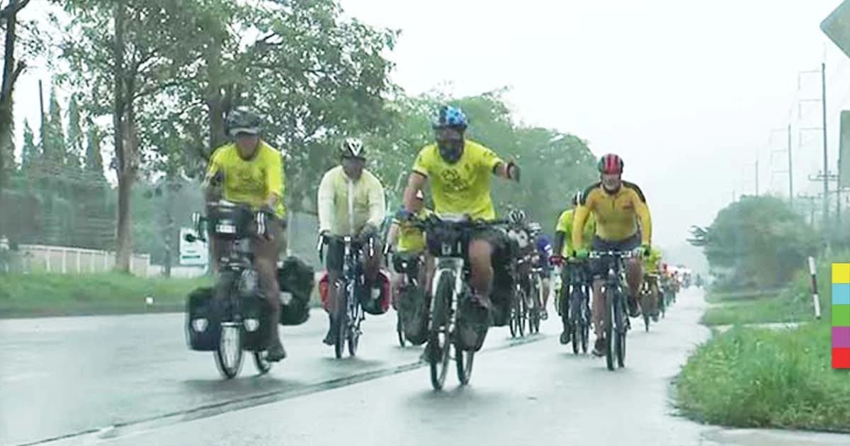 ชาวสวีเดน 3 คนปั่นจักรยานรอบโลก หาเงินช่วยเด็กกำพร้าไทยจากเหตุสึนามิ