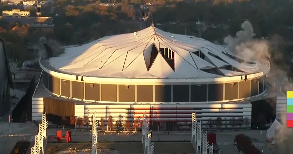 ระเบิด! “จอร์เจียโดม” สร้างสนามกีฬาใหม่