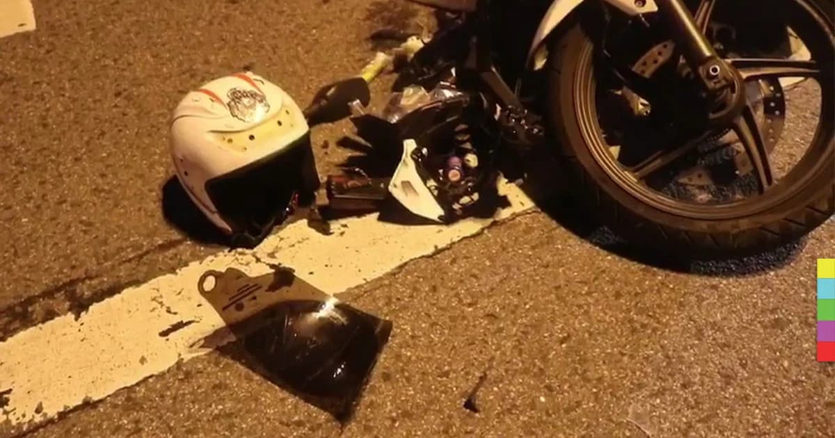 ตร.จราจร ถูกรถบรรทุกชนดับ ขณะลงทางด่วนฉลองรัช