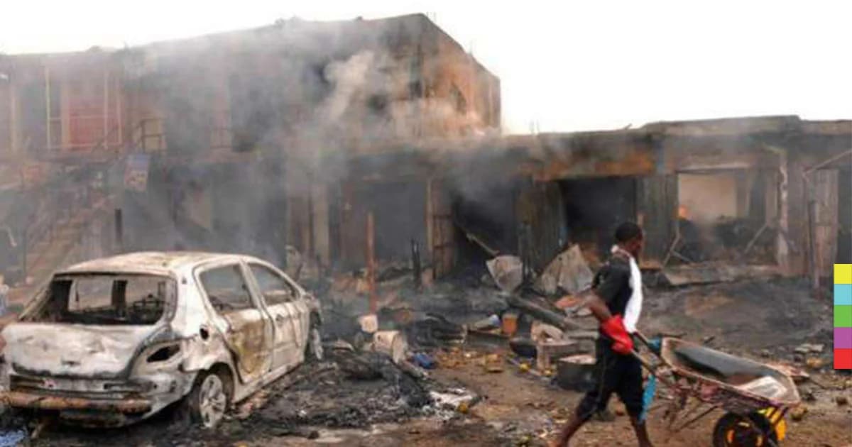 “ระเบิดฆ่าตัวตาย” ที่ไนจีเรีย เสียชีวิตแล้ว 50 ราย