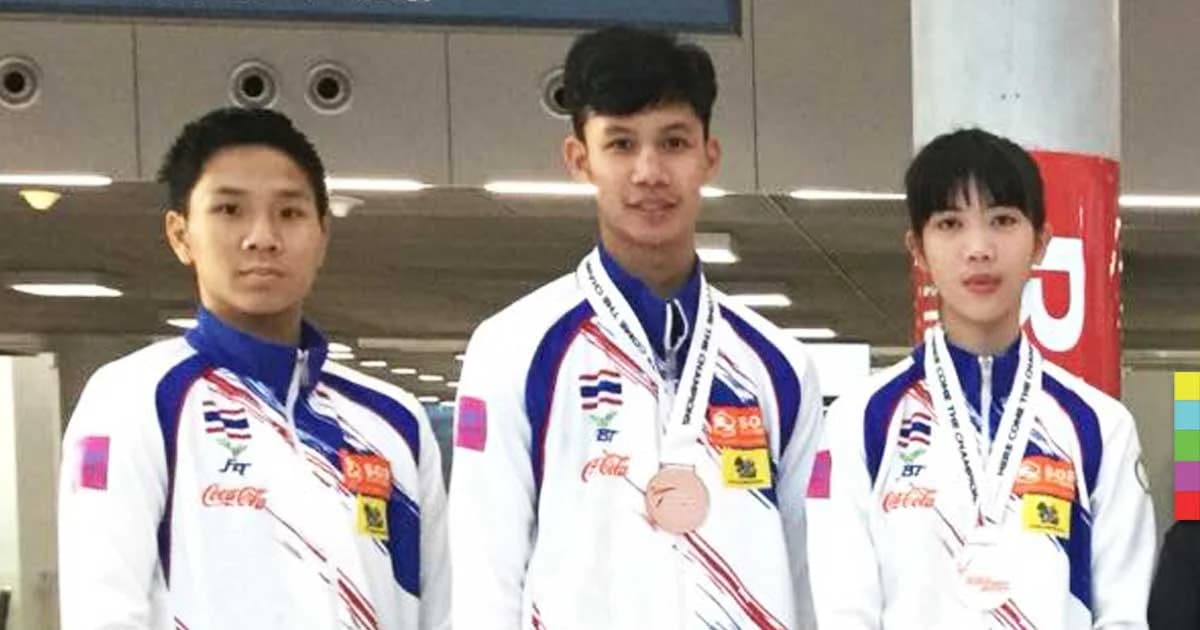 3 เทควันโดไทยลุยศึกใหญ่ หวังคว้าทองส่งท้ายปี