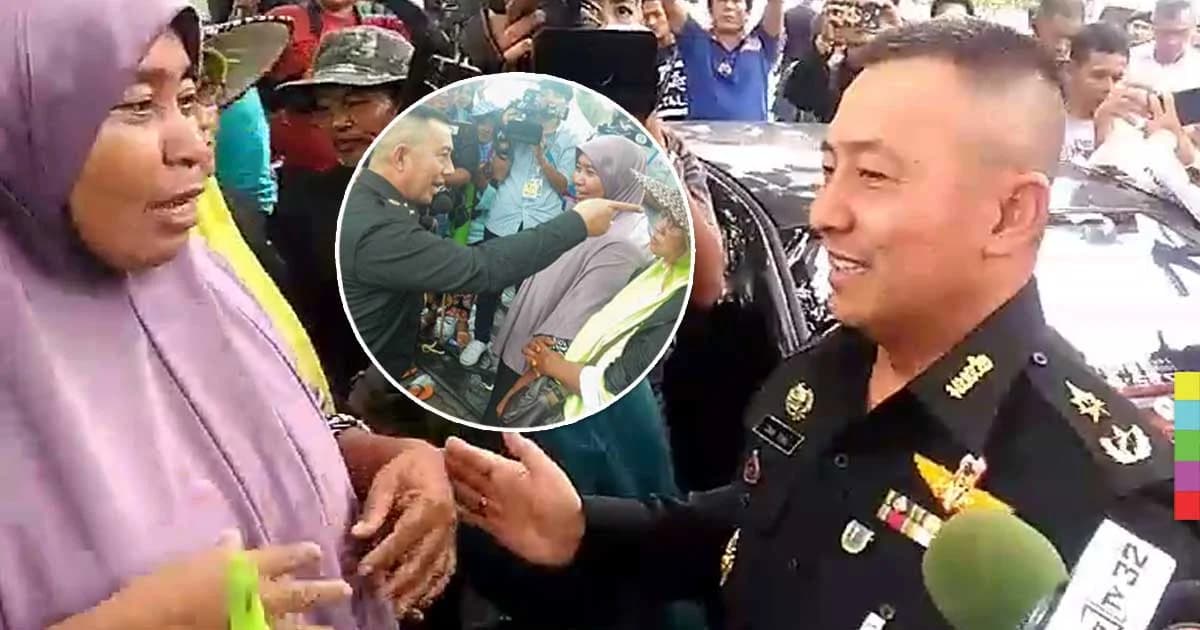 ภาพทหารชี้หน้า ปชช. เจอคลิปจริง หนังคนละม้วน