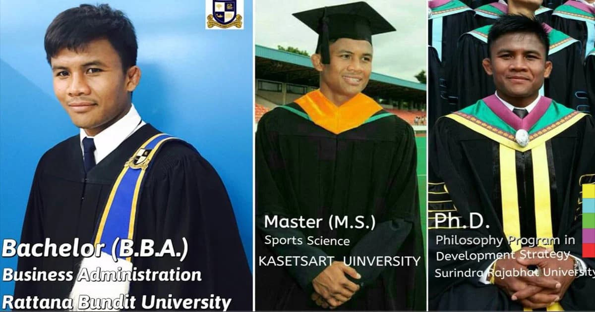 “ตรี โท เอก” ครบแล้ว! บัวขาว ขวัญใจคนเก่งเตรียมรับพระราชทานปริญญาบัตร