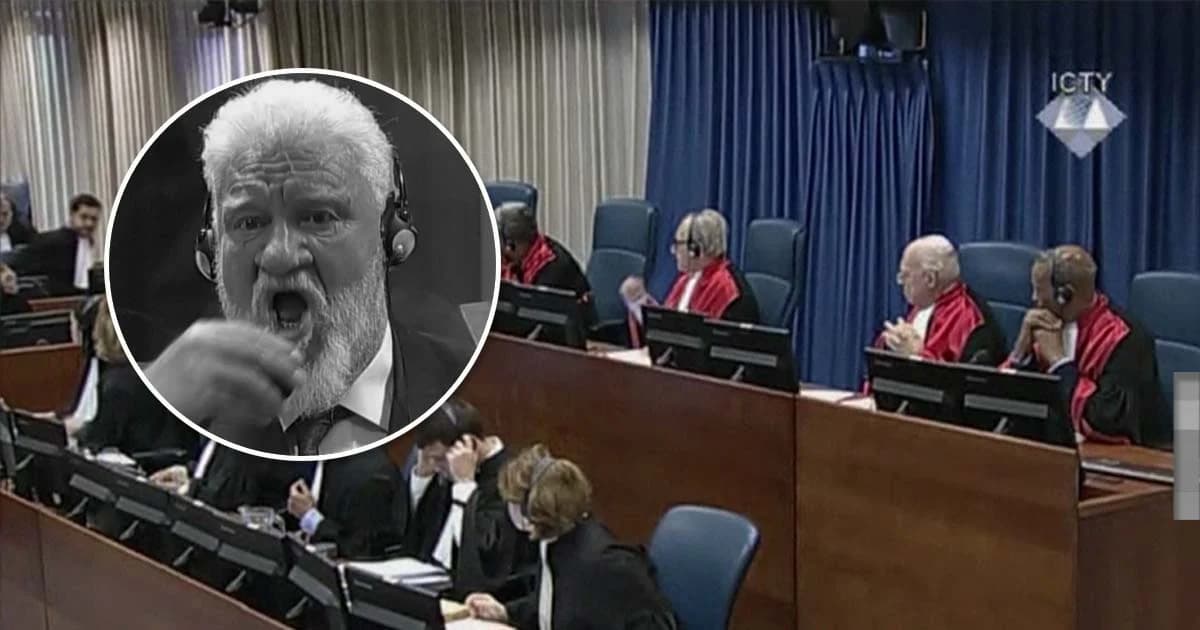 อดีตผบ.โครเอเชียดื่มยาพิษฆ่าตัวตายกลางศาล ประท้วงคำตัดสิน