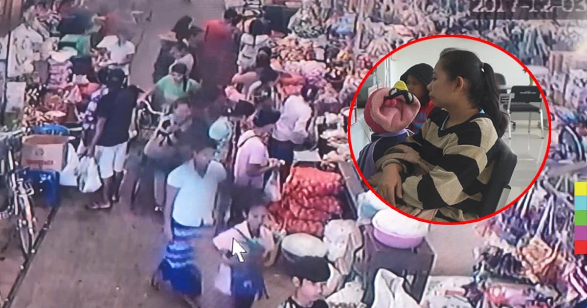 เหยื่อโร่แจ้งความ ถูกแก๊งหญิงพม่าล้วงกระเป๋า กลางตลาดสดแม่สอด