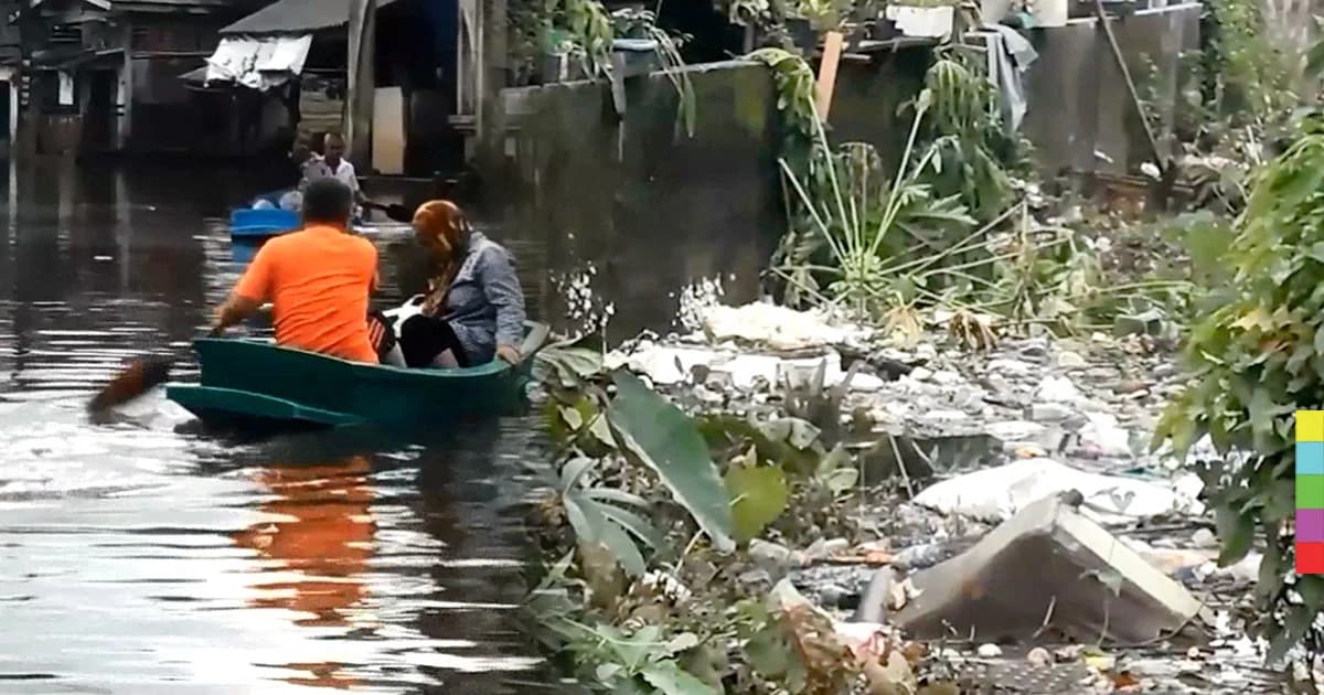 น้ำลดขยะโผล่! ส่งผลกระทบชาวนราฯ