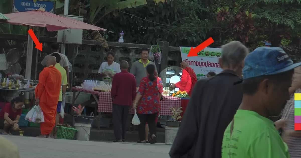 ไล่ออกจากพื้นที่!! พระบิณฑบาต วนขนของไปขายใหม่