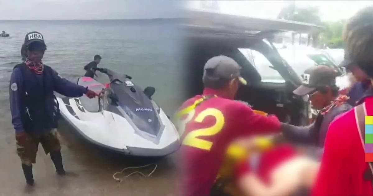 เจ็ทสกี นทท.ชนเรือประมงกลางทะเลบางแสน บาดเจ็บ 1 ราย